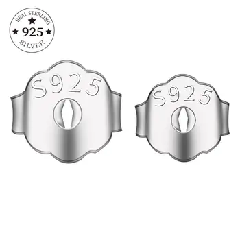 925 Sterling Silver Findings 4mm 6mm Blocked Caps Earring Backs Stopper Scrolls Ear Post Butterfly For DIY Ear Accessories
925 Sterling Silver Findings 4mm 6mm Blocked Caps Earring Backs Stopper Scrolls Ear Post Butterfly For DIY Ear Accessories