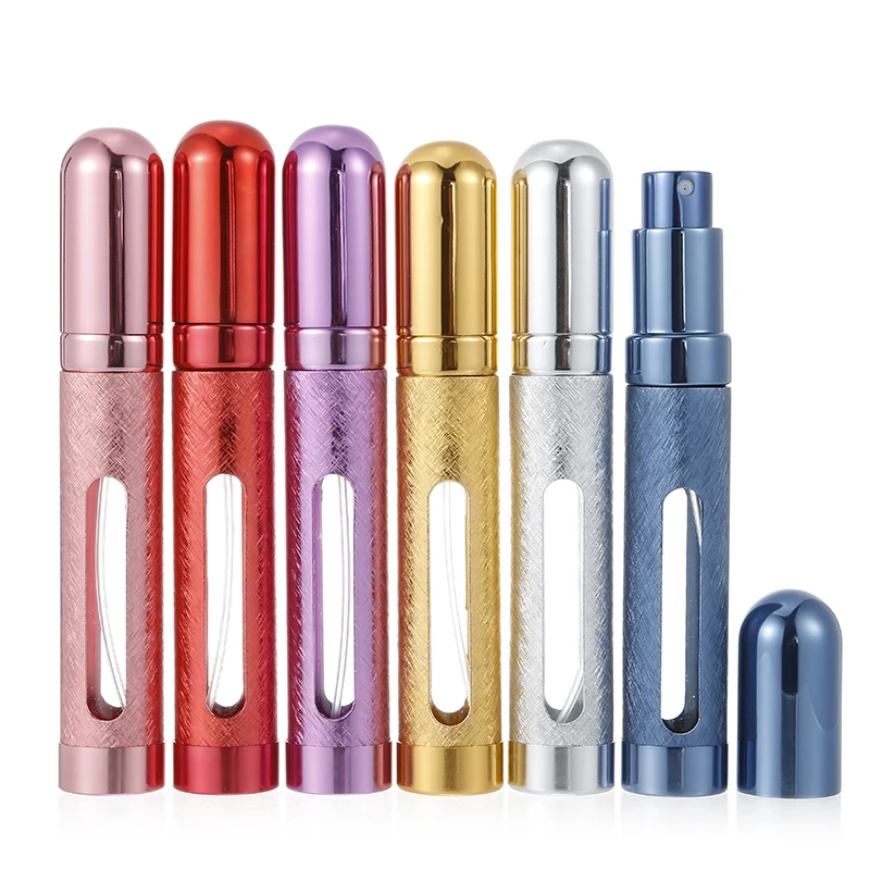 

12ML Portable Mini Travel Empty Perfume Bottle Atomizer Refillable cosmetic Spray Bottle for Women & Men Spray Scent Aftershave