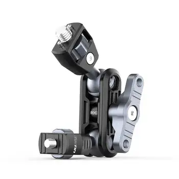 R062 Camera Holder Accessory Multifunctional 1/4 Port to Allai Positioning Port Amera Monitor Expansion Bracket 360°Adjustment
R062 Camera Holder Accessory Multifunctional 1/4 Port to Allai Positioning Port Amera Monitor Expansion Bracket 360°Adjustment