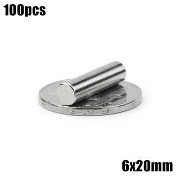 6x20 mm Neodymium Magnet 100pcs Mini Small Magnet Strong Powerful Permanent NdFeB Super Strong Powerful Magnetic
6x20 mm Neodymium Magnet 100pcs Mini Small Magnet Strong Powerful Permanent NdFeB Super Strong Powerful Magnetic
