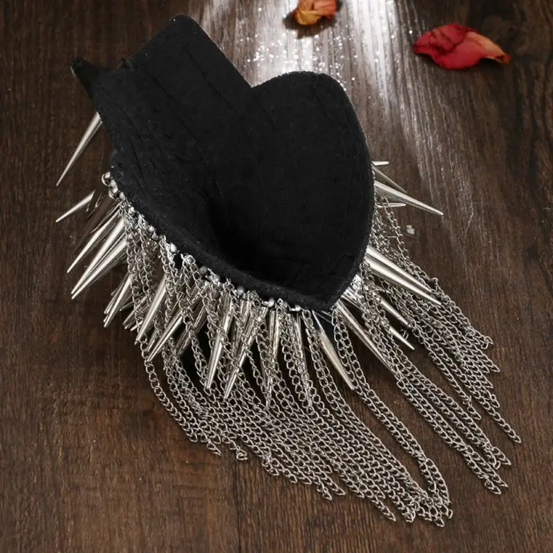 Shoulder Board Metal Tassel Chain Jewelry Clothing Costume Suit Decoration Gifts Rivet Fashion Luxury Charms Accessories DXAA
Shoulder Board Metal Tassel Chain Jewelry Clothing Costume Suit Decoration Gifts Rivet Fashion Luxury Charms Accessories DXAA