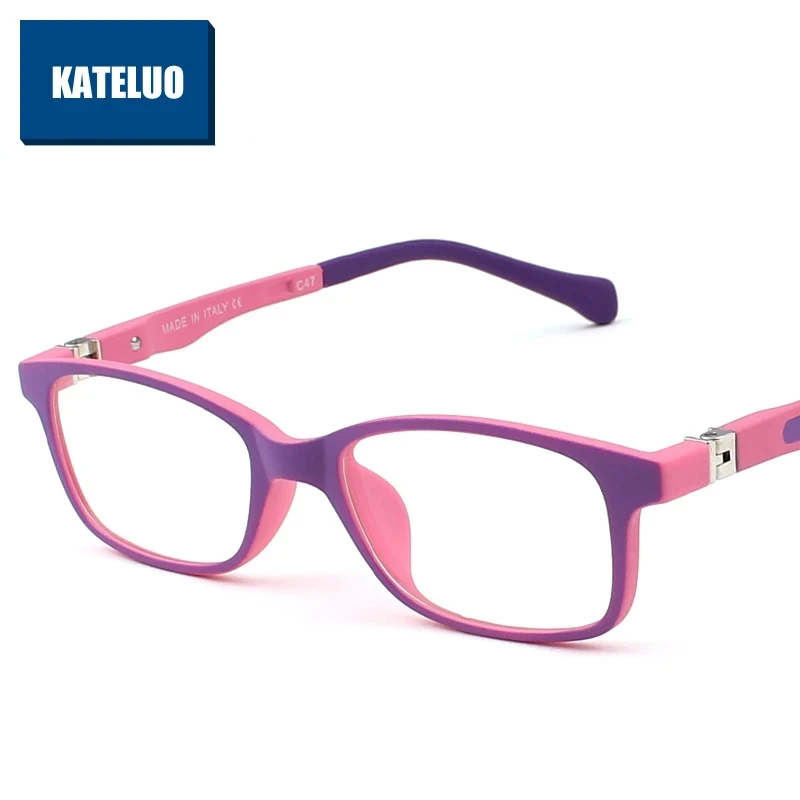 

KATELUO TR90 Children's Computer Goggles Anti Blue Light laser Fatigue Radiation-resistant Kids Eyeglasses Glasses Frame F1021