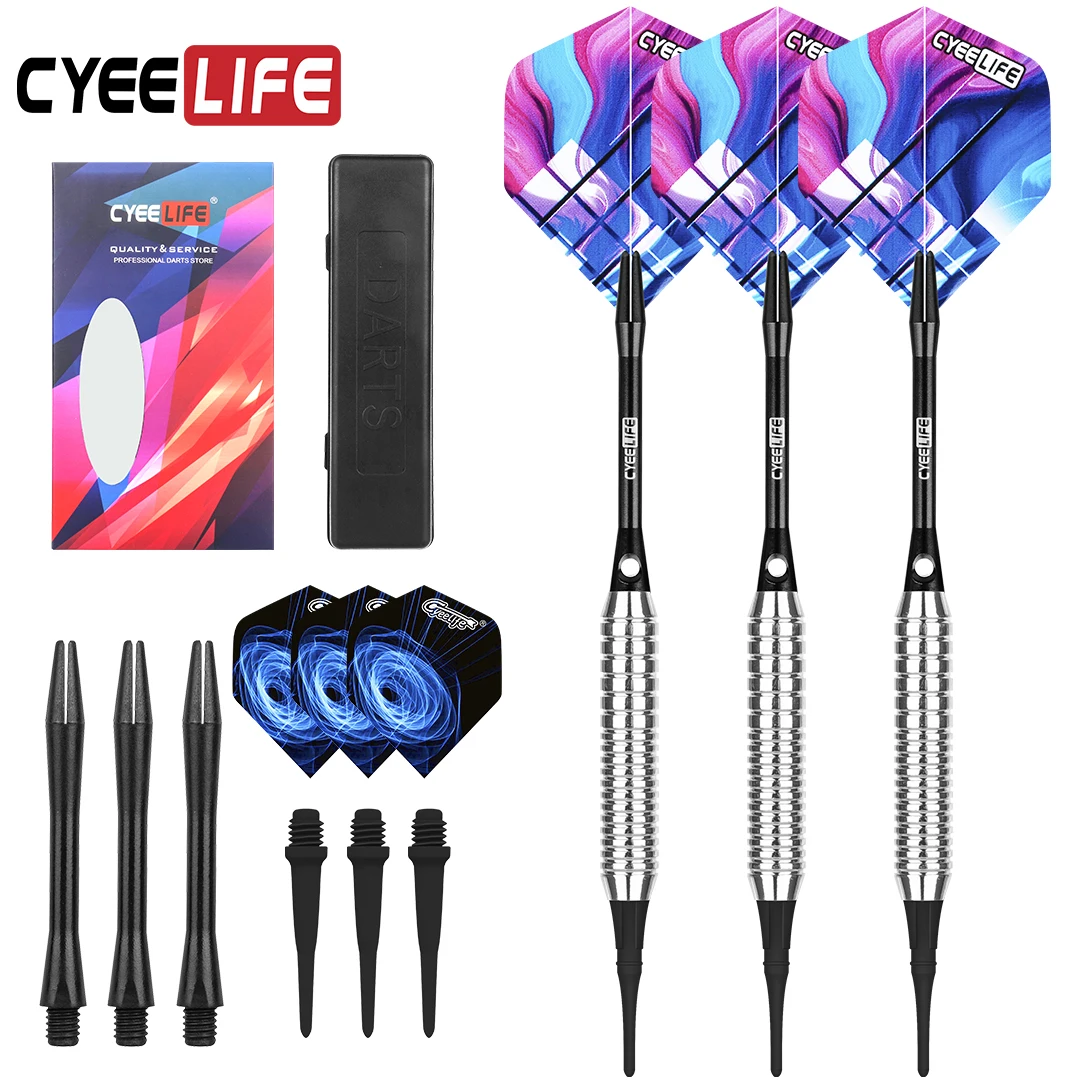 CyeeLife 18G soft dart safety entertainment bar household safety fall resistant professional darts
CyeeLife 18G soft dart safety entertainment bar household safety fall resistant professional darts