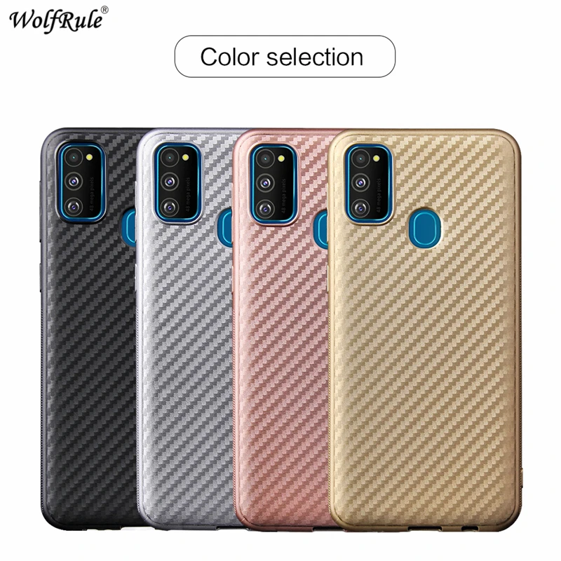 Wolfrule Case For Samsung Galaxy M30S Ultra Thin Silicone Rubber Phone Cover |