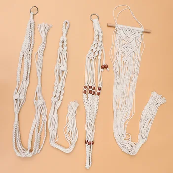 4pcs Practical Durable Creative Decorative Hand Woven Flowerpot Net Bag Net Hanger String Bag Deck Balcony Patio
4pcs Practical Durable Creative Decorative Hand Woven Flowerpot Net Bag Net Hanger String Bag Deck Balcony Patio