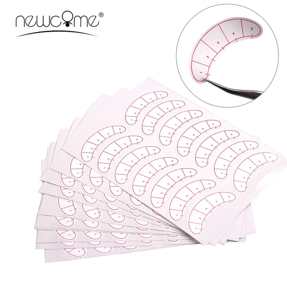 NEWCOME 70pairs/set Practice Paper Sticker Eyelash Extension under Eye Patches False Eyelash Pad Tips Stickers Makeup Tools
NEWCOME 70pairs/set Practice Paper Sticker Eyelash Extension under Eye Patches False Eyelash Pad Tips Stickers Makeup Tools