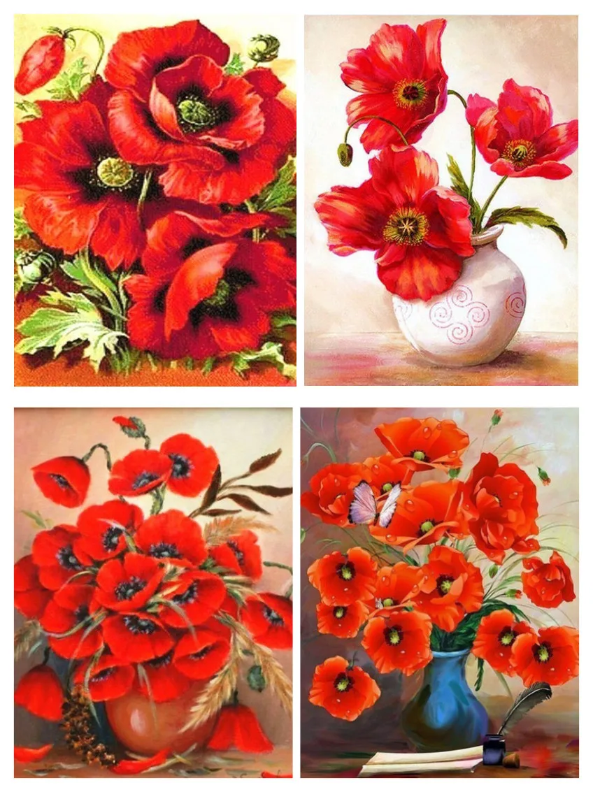 5d DIY Diamond Painting Poppy vase Flower Full drilling Diamond Embroidery Picture Diamond Cross stitch Home Decor Christmas gif
5d DIY Diamond Painting Poppy vase Flower Full drilling Diamond Embroidery Picture Diamond Cross stitch Home Decor Christmas gif