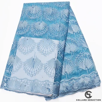 CS Best Selling Swiss voile laces African Fabric 2020 sky blue Nigerian French Fabric High Quality Nigeria Tulle Lace Fabric
CS Best Selling Swiss voile laces African Fabric 2020 sky blue Nigerian French Fabric High Quality Nigeria Tulle Lace Fabric
