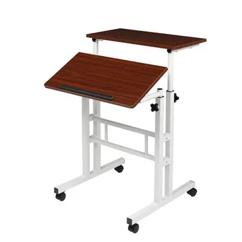 Light Walnut Desktop Computer Table Adjustable Desktop Laptop Desk Rotate Laptop Bed Table Double Tube Lifting Standing Desk
Light Walnut Desktop Computer Table Adjustable Desktop Laptop Desk Rotate Laptop Bed Table Double Tube Lifting Standing Desk