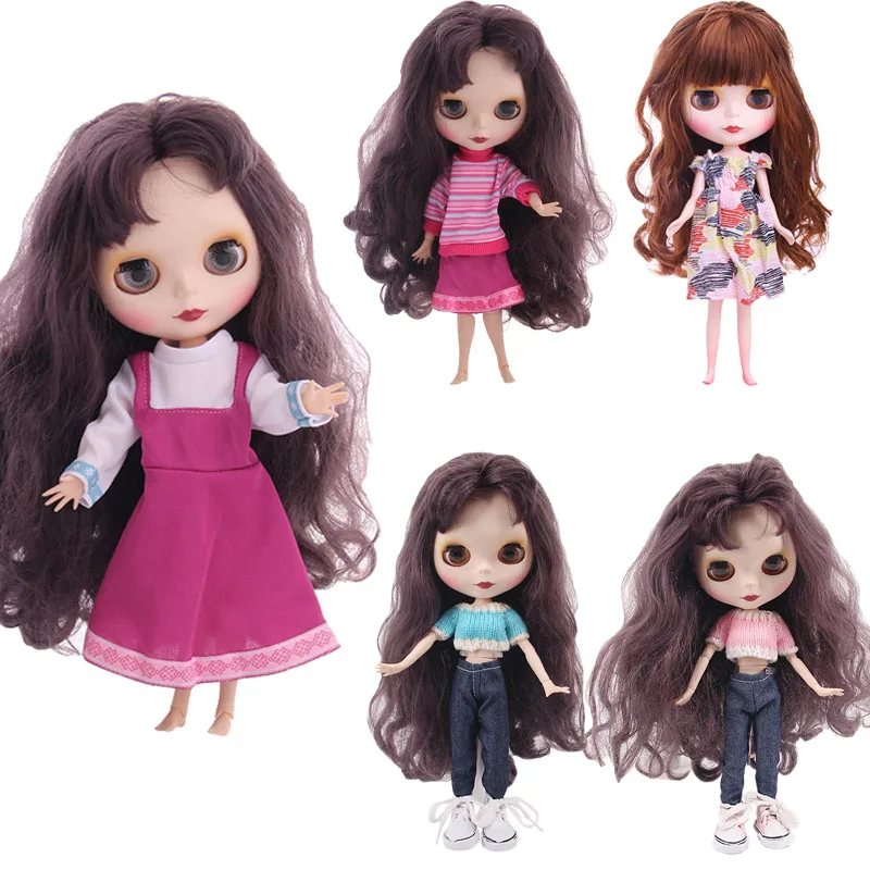 Одежда для куклы свитер + джинсы/платье в полоску, Модный повседневный костюм для куклы 1/6 BJD, аксессуары для куклы, подарок сюрприз для детей
Одежда для куклы свитер + джинсы/платье в полоску, Модный повседневный костюм для куклы 1/6 BJD, аксессуары для куклы, подарок сюрприз для детей