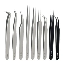 1Pcs Eyelashes Tweezers 6A-SA ESD Stainless Steel High Precision Anti-static Curved Tweezers for Eyelash Extensions Pickup Tool
1Pcs Eyelashes Tweezers 6A-SA ESD Stainless Steel High Precision Anti-static Curved Tweezers for Eyelash Extensions Pickup Tool