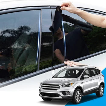 Car Styling PVC Car Window Pillar Trim Sticker Middle BC Column Stickers Car External Accessories For Ford Kuga Escape 2013-2019
Car Styling PVC Car Window Pillar Trim Sticker Middle BC Column Stickers Car External Accessories For Ford Kuga Escape 2013-2019