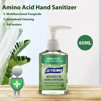 60ml Household Cleaning Antibacterial Press Head Amino Acid Hand Sanitizer Gel Effective Disinfection Hand Cleaner
60ml Household Cleaning Antibacterial Press Head Amino Acid Hand Sanitizer Gel Effective Disinfection Hand Cleaner