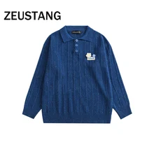 Zeustang Harajuku Fashion Streetwear Sweater Solid Knitted Sweaters Hip Hop Loose Casual Knitwear Pullover Outerwear Tops
Zeustang Harajuku Fashion Streetwear Sweater Solid Knitted Sweaters Hip Hop Loose Casual Knitwear Pullover Outerwear Tops