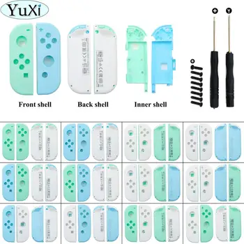 YuXi Animal Crossing Replacement Housing Shell Case For Nintend Switch Joycon Left Right Controller Cover with middle frame
YuXi Animal Crossing Replacement Housing Shell Case For Nintend Switch Joycon Left Right Controller Cover with middle frame