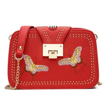 Women Flap Chian Bag Fashion Casual Leather Shoulder Bags Lady Crossbody Messenger Bag Elegant Purse Ebroidery Flower
Women Flap Chian Bag Fashion Casual Leather Shoulder Bags Lady Crossbody Messenger Bag Elegant Purse Ebroidery Flower