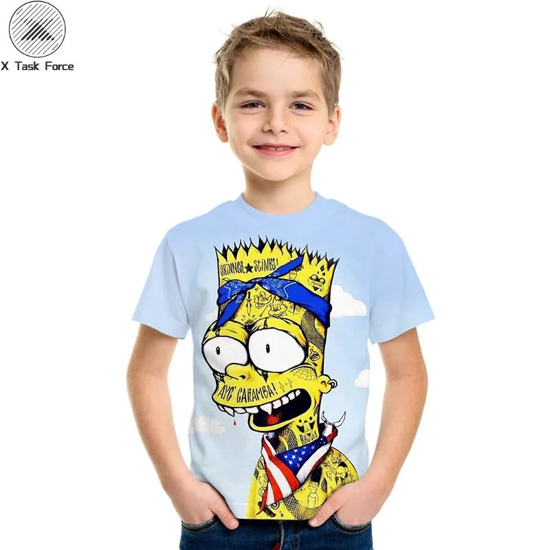 Cartoon Pattern 3D Print Top T-Shirt Simpson Snoopy Picture 3D Print Male/Girl T-Shirt Male/Girl Tide Top Short-Sleeve T-Shirt
Cartoon Pattern 3D Print Top T-Shirt Simpson Snoopy Picture 3D Print Male/Girl T-Shirt Male/Girl Tide Top Short-Sleeve T-Shirt