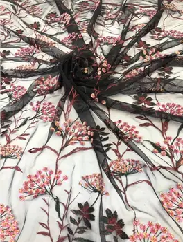 David-56.6836 Hot selling african sequins lace fabric tessel fringel embroidered tulle mesh lace fabric
David-56.6836 Hot selling african sequins lace fabric tessel fringel embroidered tulle mesh lace fabric