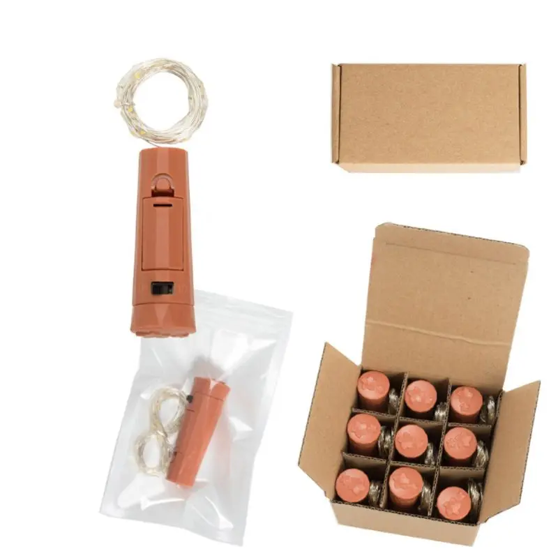 5pcs/box Creative Lipstick Cork Wine Bottle LED Lamp Battery Operated Mini String Lights for Wedding Christmas Decor Party Bar
5pcs/box Creative Lipstick Cork Wine Bottle LED Lamp Battery Operated Mini String Lights for Wedding Christmas Decor Party Bar