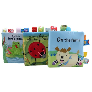 Kids Cloth Books Animal Style Newborn Baby Toys Learning Educational Cute Infant Baby Fabric Book Ratteles Toy
Kids Cloth Books Animal Style Newborn Baby Toys Learning Educational Cute Infant Baby Fabric Book Ratteles Toy