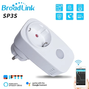 Broadlink Smart Home SP3S WiFi Switch Smart Socket Work for Alexa Google Home US EU Power Plug APP Remote Control Automation
Broadlink Smart Home SP3S WiFi Switch Smart Socket Work for Alexa Google Home US EU Power Plug APP Remote Control Automation
