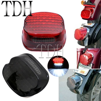 Red/Smoke LED Rear Brake Running License Plate Light Taillight For Harley Cafe Racer Dyna Road Street Glide FLHX Road King FLHR
Red/Smoke LED Rear Brake Running License Plate Light Taillight For Harley Cafe Racer Dyna Road Street Glide FLHX Road King FLHR