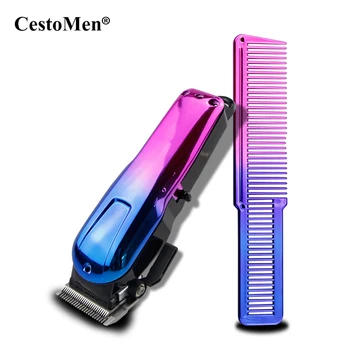 CestoMen Electroplating Smooth Hair Clipper Cutting Comb Barber Accessories Luxury Professional Hair Clipper Trimmer Cover
CestoMen Electroplating Smooth Hair Clipper Cutting Comb Barber Accessories Luxury Professional Hair Clipper Trimmer Cover
