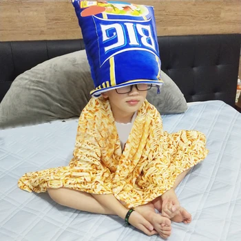 Online Celebrity Snacks Instant Noodles Pillow Tanabata Festival Advertising Hitting on Me Funny Cool PP Cotton Blanket Gift
Online Celebrity Snacks Instant Noodles Pillow Tanabata Festival Advertising Hitting on Me Funny Cool PP Cotton Blanket Gift