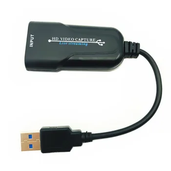 HDMI Capture Card Video Capture Device HDMI USB 3.0 1080P 60fps Video Grabber Recording For PC PS4 Game HD Camera Live Streaming
HDMI Capture Card Video Capture Device HDMI USB 3.0 1080P 60fps Video Grabber Recording For PC PS4 Game HD Camera Live Streaming