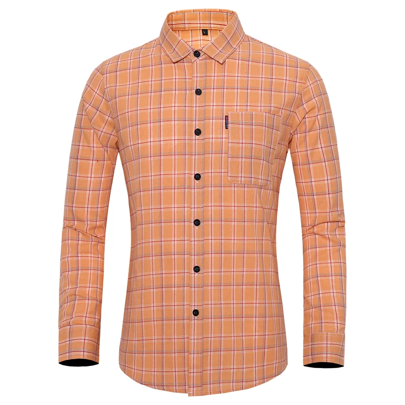 Men's Spring And Autumn Check Large Pocket Decoration Casual Long Sleeve Shirt Youth Fashion Single Breasted Pointed Collar Shir
Men's Spring And Autumn Check Large Pocket Decoration Casual Long Sleeve Shirt Youth Fashion Single Breasted Pointed Collar Shir