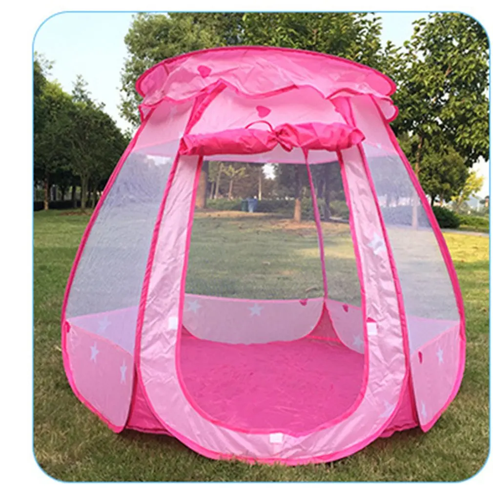 Красивый дизайн складные уличные детские игровые палатки забавные игрушки замок