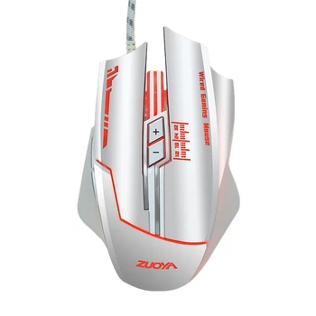 HOT-ZUOYA MMR7 LED Optical USB Wired Mouse 4000DPI 7 Buttons Gaming Mouse Gamer Computer PC Game Mice for CF/LOL
HOT-ZUOYA MMR7 LED Optical USB Wired Mouse 4000DPI 7 Buttons Gaming Mouse Gamer Computer PC Game Mice for CF/LOL