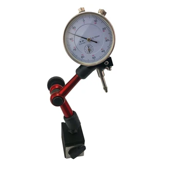 Dial Test Indicator Set Accessories Adjustable Magnetic Base Stand Holder + White-face Dial Test Indicator Gauge High Quality
Dial Test Indicator Set Accessories Adjustable Magnetic Base Stand Holder + White-face Dial Test Indicator Gauge High Quality
