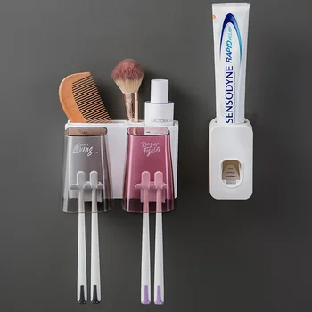 Bathroom Hole-Free Toothbrush Storage Rack Tooth Cup Toothbrush Storage Rack Toothbrush Cup holder Shelf Toothbrush Wall Hanging
Bathroom Hole-Free Toothbrush Storage Rack Tooth Cup Toothbrush Storage Rack Toothbrush Cup holder Shelf Toothbrush Wall Hanging