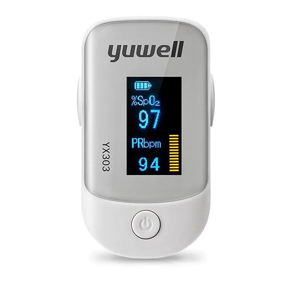 YX303 Original Oximeter Finger Oximeter OLED Screen Digital Fingertip Pulse Oximeter High-Speed Sensor Pulse Rate Measuring Tool
YX303 Original Oximeter Finger Oximeter OLED Screen Digital Fingertip Pulse Oximeter High-Speed Sensor Pulse Rate Measuring Tool