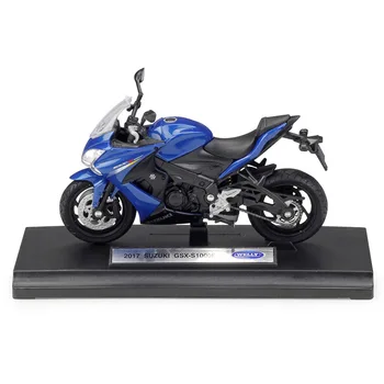 1/18 2017 SUZUKI GSX-S1000F Alloy Mini Motorcycles Model Diecast Miniature Motorcycle Metal Sculpture Toys Collection Decoration
1/18 2017 SUZUKI GSX-S1000F Alloy Mini Motorcycles Model Diecast Miniature Motorcycle Metal Sculpture Toys Collection Decoration