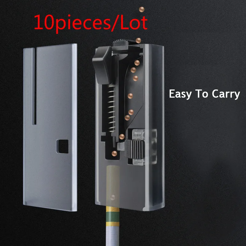 10pcs Upgrade DIY Pop-up Smoke Push-ball Box DIY Smoke Beads Accessory Tools Cigarette Beads Bead Pusher Cigarette holder
10pcs Upgrade DIY Pop-up Smoke Push-ball Box DIY Smoke Beads Accessory Tools Cigarette Beads Bead Pusher Cigarette holder