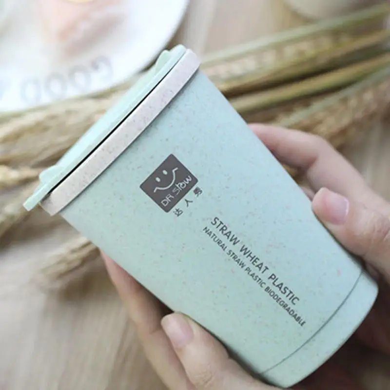 280ML Double Insulation Wheat Fiber Straw Coffee Cup Creative Personality Office Coffee Cup Outdoor Travel Cup Leakproof
280ML Double Insulation Wheat Fiber Straw Coffee Cup Creative Personality Office Coffee Cup Outdoor Travel Cup Leakproof