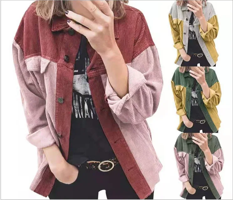 Warm Women Corduroy Coat Winter Thick Vintage Plus Size Pocket Buttons Female Jacket Lapel Loose Long Sleeve Lady Clothes
Warm Women Corduroy Coat Winter Thick Vintage Plus Size Pocket Buttons Female Jacket Lapel Loose Long Sleeve Lady Clothes
