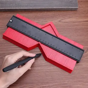 Plastic Irregular Shaper Profile Ruler Gauge Duplicator Contour Scale Template Curvature Scale Tiling Laminate General Tools 
Plastic Irregular Shaper Profile Ruler Gauge Duplicator Contour Scale Template Curvature Scale Tiling Laminate General Tools