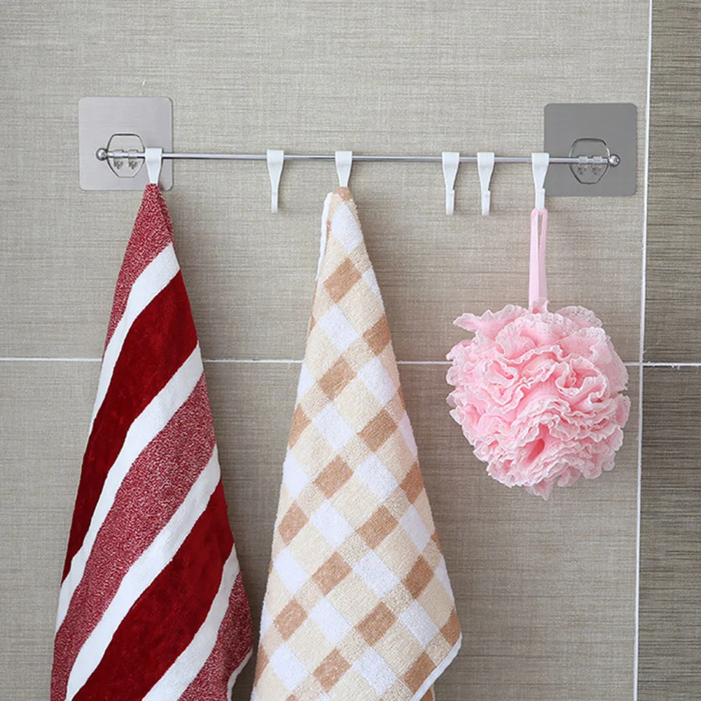 Towel Racks For Bath Kitchen High Quality Kitchen Holder Sucker Hanger Accessories Stick-on Rugs Hooks With 6 Hooks
Towel Racks For Bath Kitchen High Quality Kitchen Holder Sucker Hanger Accessories Stick-on Rugs Hooks With 6 Hooks