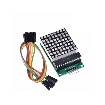A18-- 8x8 8*8 MAX7219 Dot Led Matrix Module MCU LED Display Control Module For Arduino 5V Interface Module Output Input
A18-- 8x8 8*8 MAX7219 Dot Led Matrix Module MCU LED Display Control Module For Arduino 5V Interface Module Output Input