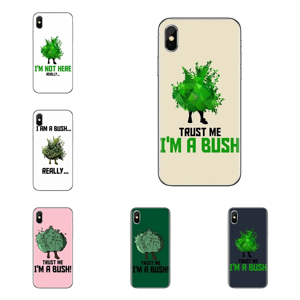 trust me i m a bush For HTC U11 One M7 M8 A9 M9 M10 E9 Desire 630 530 626 628 816 820 Motorola G G2 G3 Silicone Phone Shell Case |