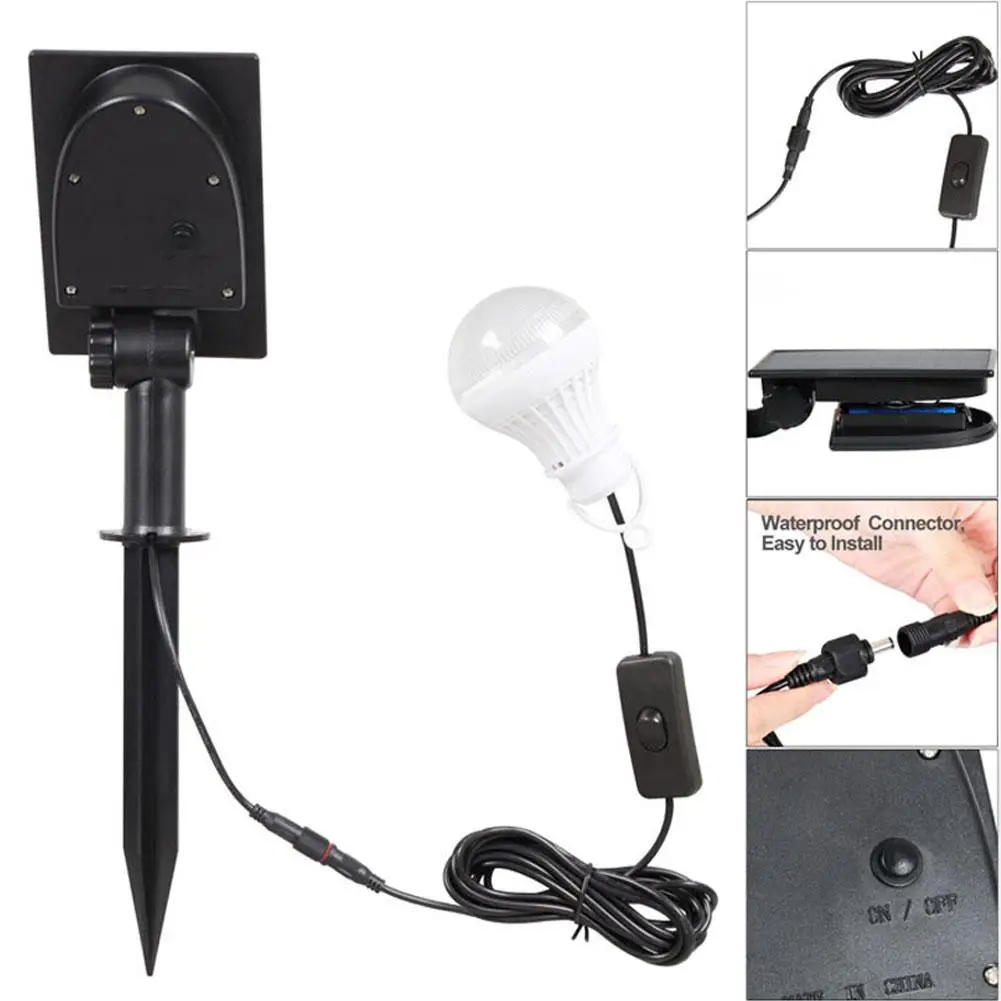 6000K Solar Light Rechargeable LED Bulb Light Household Emergency Light Power Failure Lighting Bulb Mobile Night Market Light
6000K Solar Light Rechargeable LED Bulb Light Household Emergency Light Power Failure Lighting Bulb Mobile Night Market Light