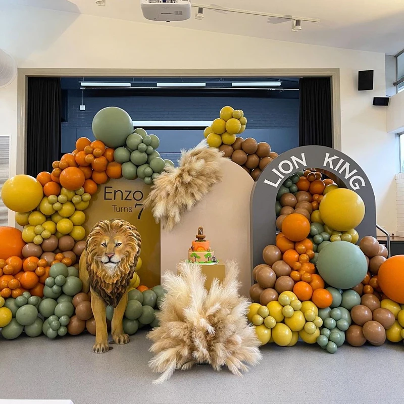 Double Stuffed Jungle Animal Balloon Arch Garland Dirty Orange Avocado Green Balloons Baby Shower Wild One Birthday Party Decor
Double Stuffed Jungle Animal Balloon Arch Garland Dirty Orange Avocado Green Balloons Baby Shower Wild One Birthday Party Decor