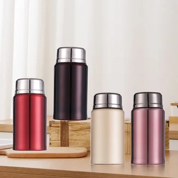 800ML Large Capacity Insulated Lunch Box Creative Outdoor Portable Stainless Steel Thermos Bottle Food Soup Container
800ML Large Capacity Insulated Lunch Box Creative Outdoor Portable Stainless Steel Thermos Bottle Food Soup Container
