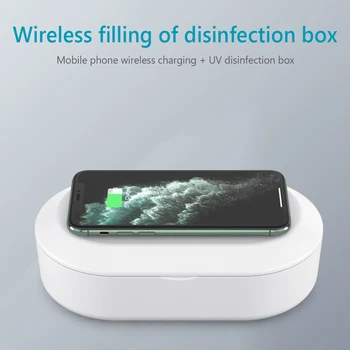 Uv Disinfection Box Cleaning Device UV Phone Sanitizer UVC Lightweight Toothbrush Disinfector Box 15W Wireless Charger
Uv Disinfection Box Cleaning Device UV Phone Sanitizer UVC Lightweight Toothbrush Disinfector Box 15W Wireless Charger