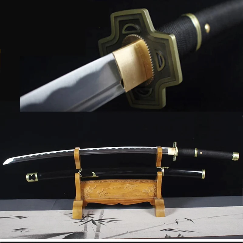 Handmade forged sword Anime Swords One Piece Zoro's Yubashiri Cosplay Sword high carbon steel sharp edge
Handmade forged sword Anime Swords One Piece Zoro's Yubashiri Cosplay Sword high carbon steel sharp edge