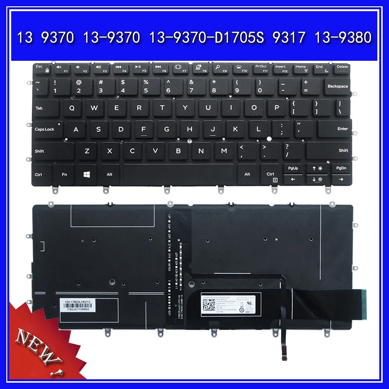 Клавиатура для ноутбука DELL XPS 13 9370 13-9370 13-9370-D1705S 9317 13-9380, сменная Клавиатура для ноутбука
Клавиатура для ноутбука DELL XPS 13 9370 13-9370 13-9370-D1705S 9317 13-9380, сменная Клавиатура для ноутбука
