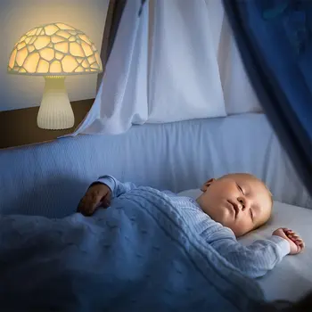 3D Printing Mushroom Lamp Night Light Moon Light Creative Table Lamp Usb Remote Control Birthday Gift Bedside Light
3D Printing Mushroom Lamp Night Light Moon Light Creative Table Lamp Usb Remote Control Birthday Gift Bedside Light